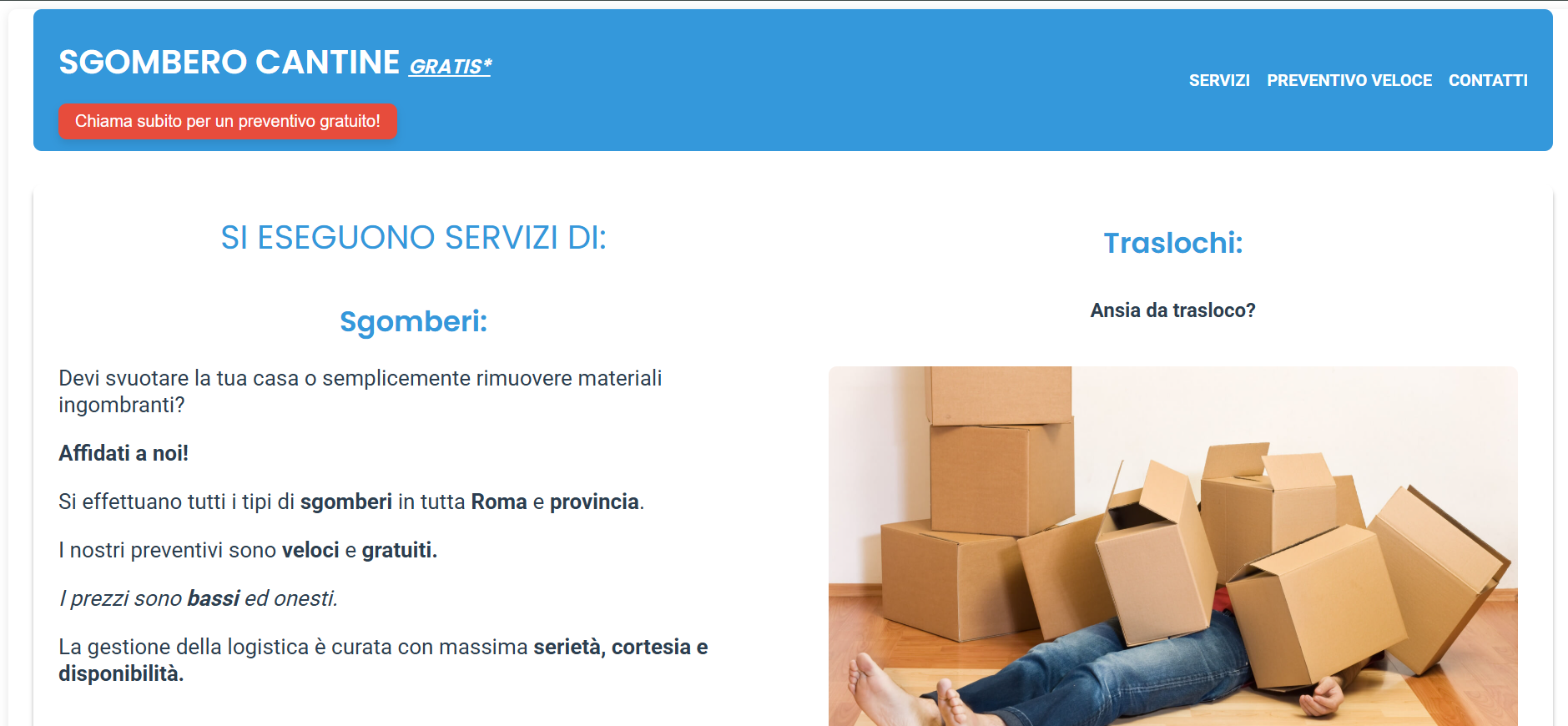 Landing Page